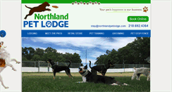 Desktop Screenshot of northlandpetlodge.com